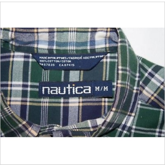 Nautica Short Sleeve Button Front Shirt - Picture 5 of 5